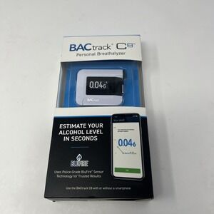 BACtrack C8 Bluetooth Personal Breathalyzer Brand New